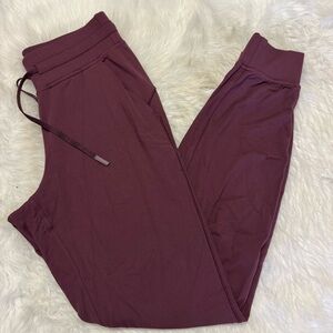 Lululemon Ready to Rulu Joggers Size 4 Burgundy Drawstring Athletic Pants